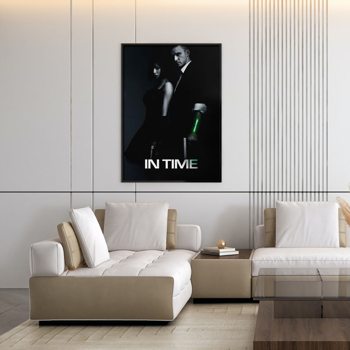 Flex Designs Poster In Time 11 x 17" Home Goods - Movie 2011 Movie Poster