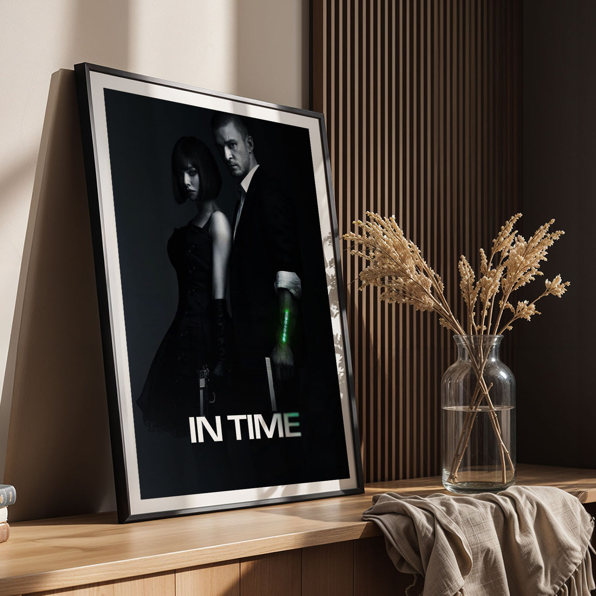 Flex Designs Poster In Time 11 x 17" Home Goods - Movie 2011 Movie Poster