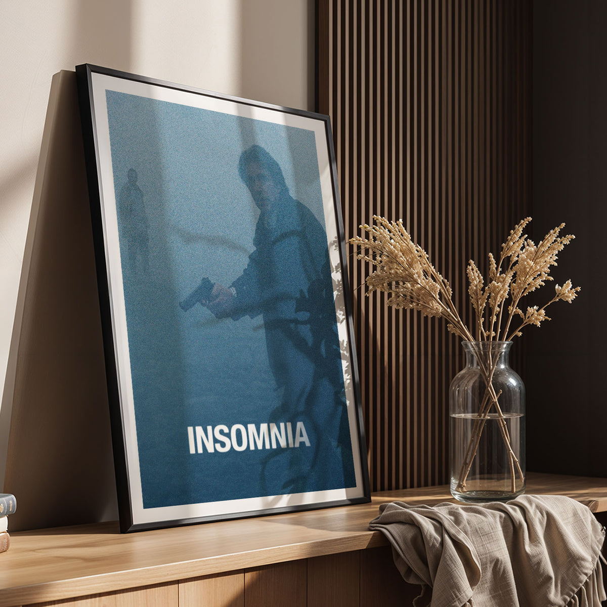 Flex Designs Poster Insomnia Theatrical 11 x 17" Home Goods - Movie 2002 Movie Poster