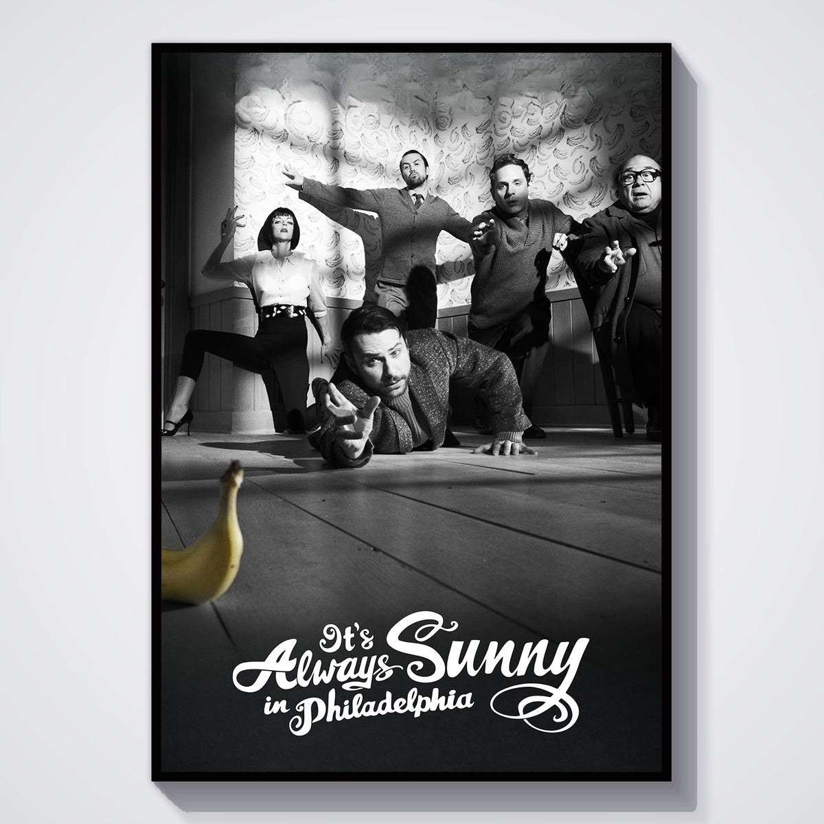 Flex Designs Poster Its Always Sunny in Philadelphia 11 x 17" Home Goods - TV Show 2005 TV Show Poster