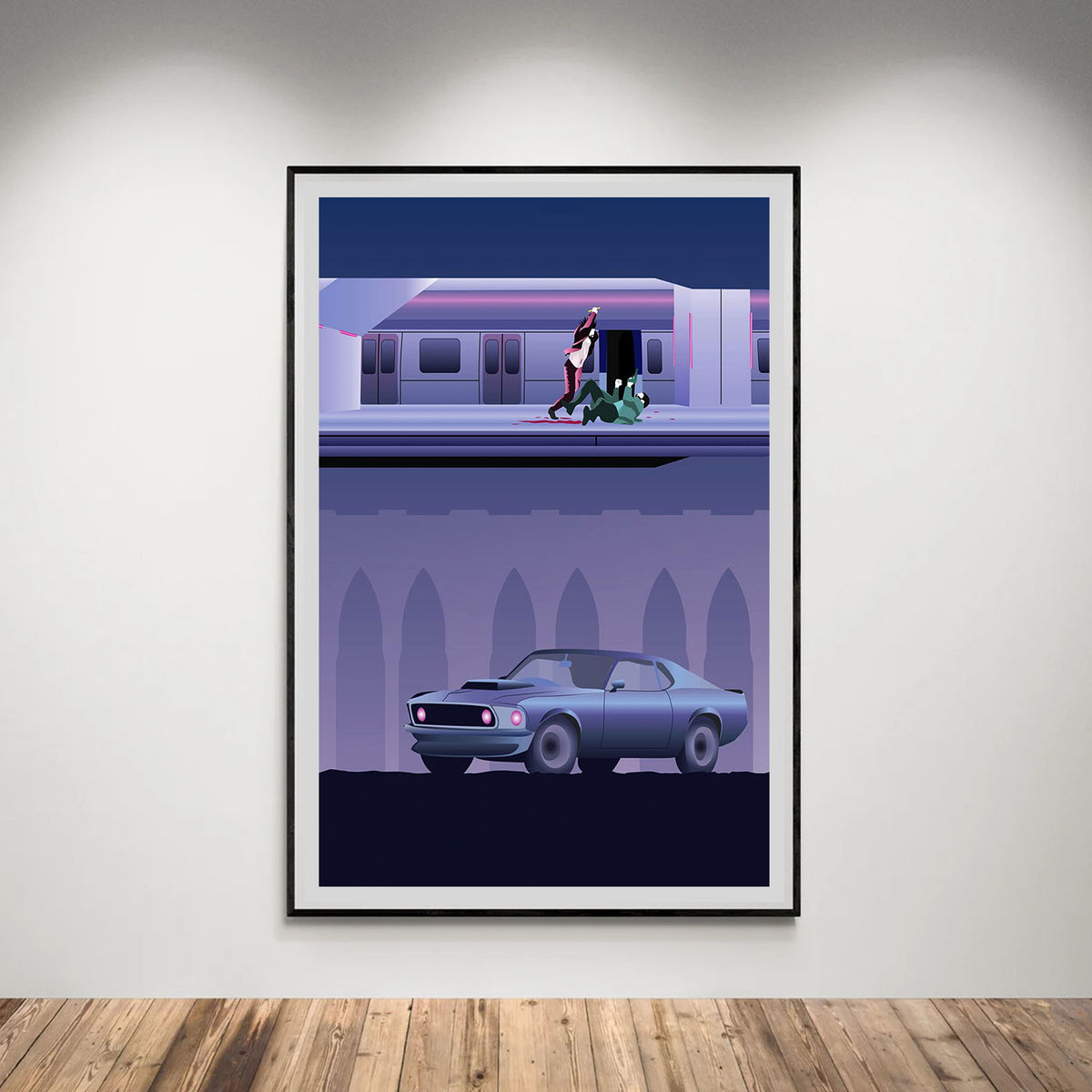 Flex Designs Poster John Wick Chapter 2 Sketch 5 x 7" Home Goods - Movie 2017 Movie Poster