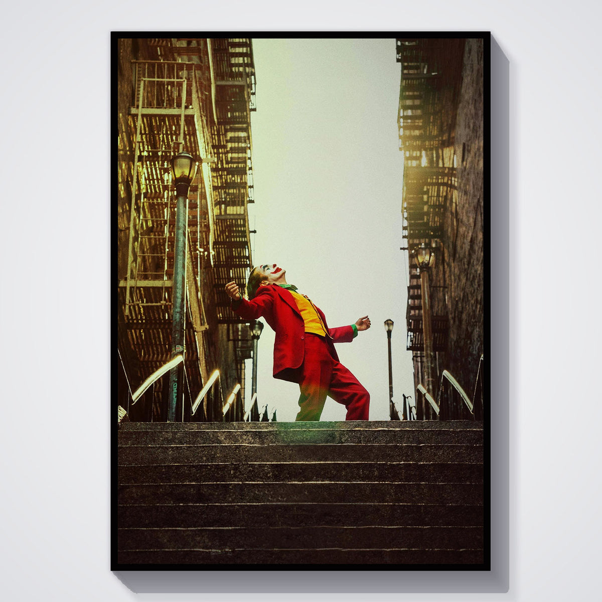 Flex Designs Poster Joker Textless 11 x 17" Home Goods - Movie 2019 Movie Poster