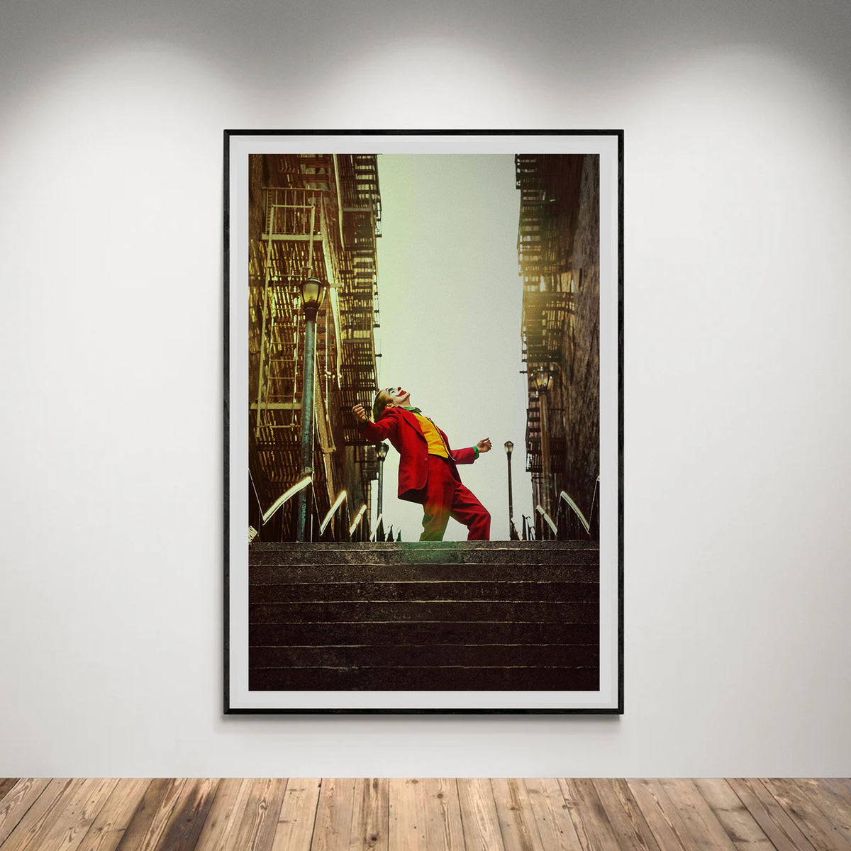 Flex Designs Poster Joker Textless 5 x 7" Home Goods - Movie 2019 Movie Poster