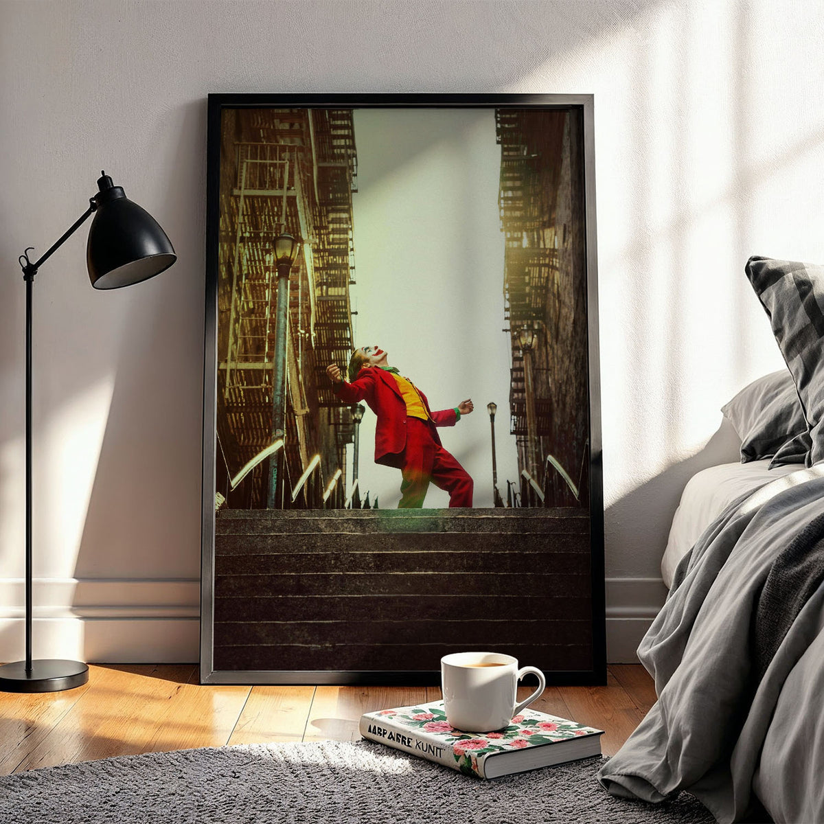 Flex Designs Poster Joker Textless 11 x 17" Home Goods - Movie 2019 Movie Poster