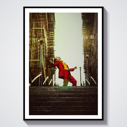 Flex Designs Poster Joker Textless 5 x 7" Home Goods - Movie 2019 Movie Poster