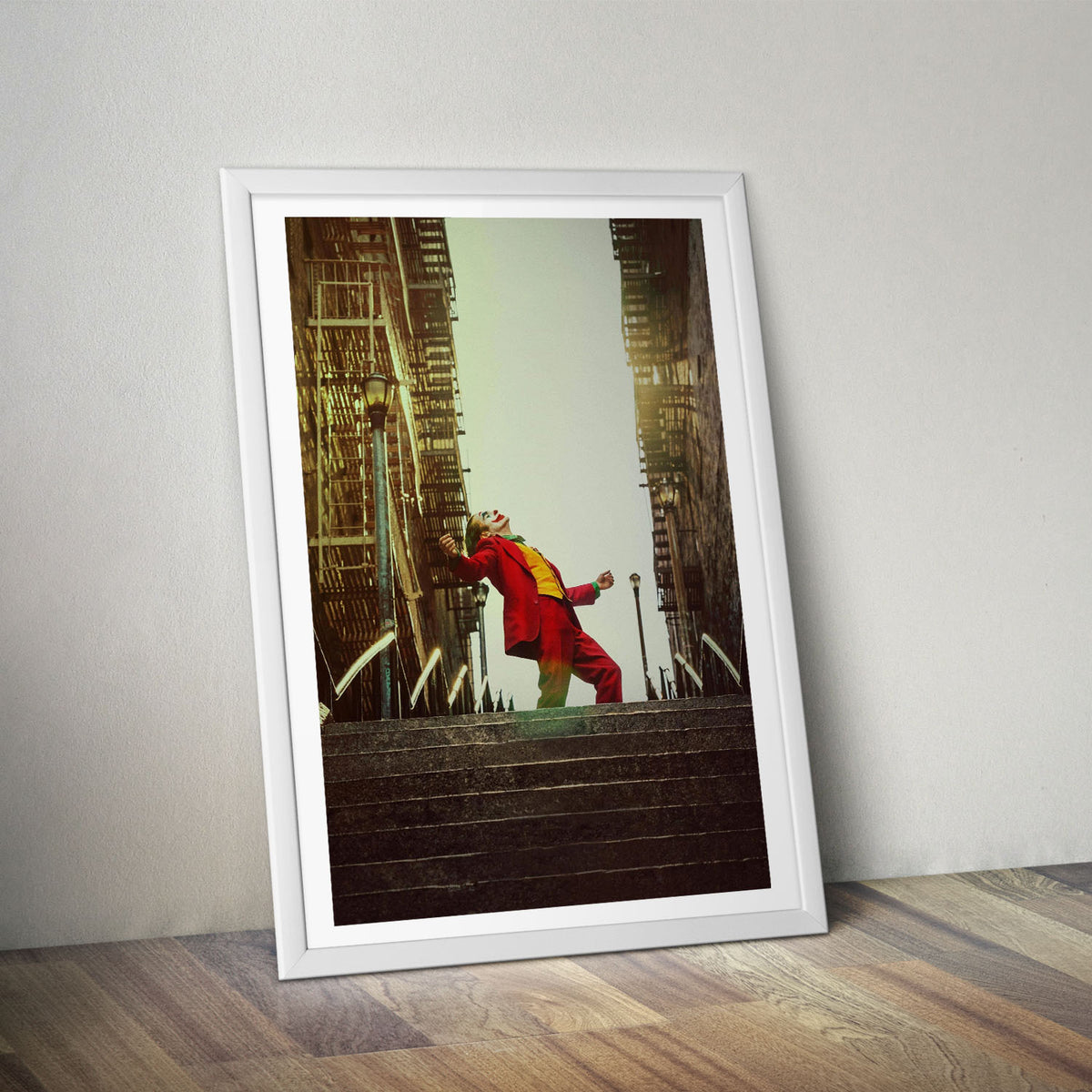 Flex Designs Poster Joker Textless 5 x 7" Home Goods - Movie 2019 Movie Poster