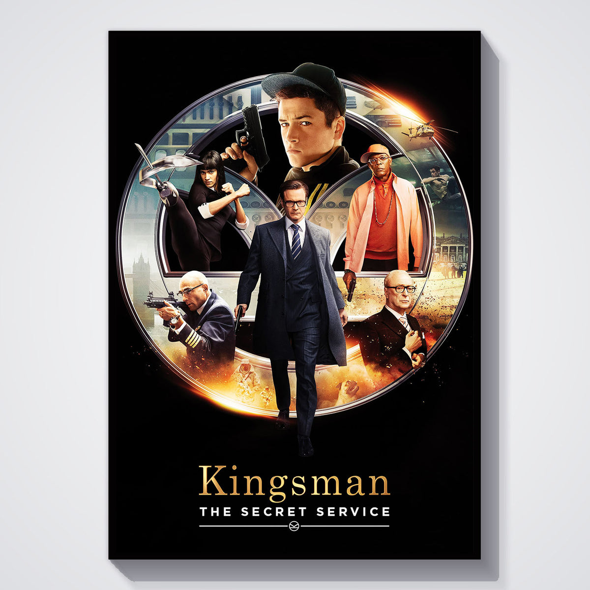 Flex Designs Poster Kingsman The Secret Service 11 x 17" Home Goods - Movie 2015 Movie Poster