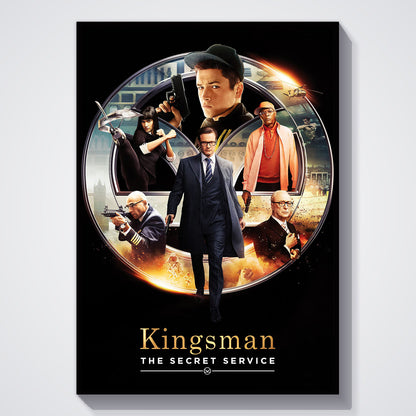 Flex Designs Poster Kingsman The Secret Service 11 x 17" Home Goods - Movie 2015 Movie Poster