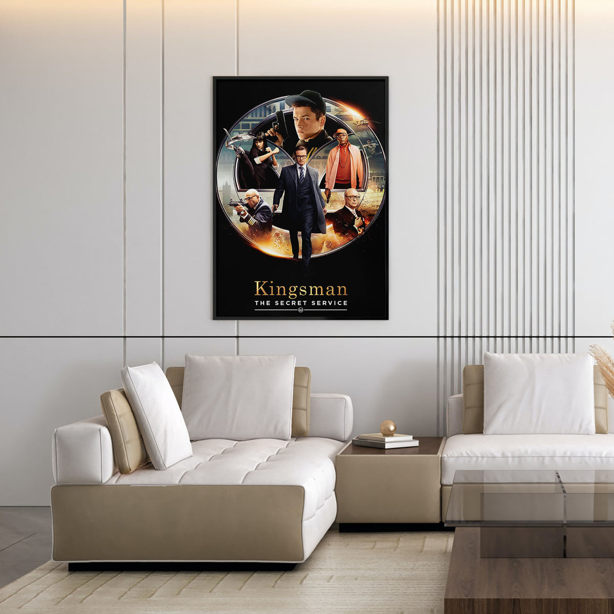 Flex Designs Poster Kingsman The Secret Service 11 x 17" Home Goods - Movie 2015 Movie Poster