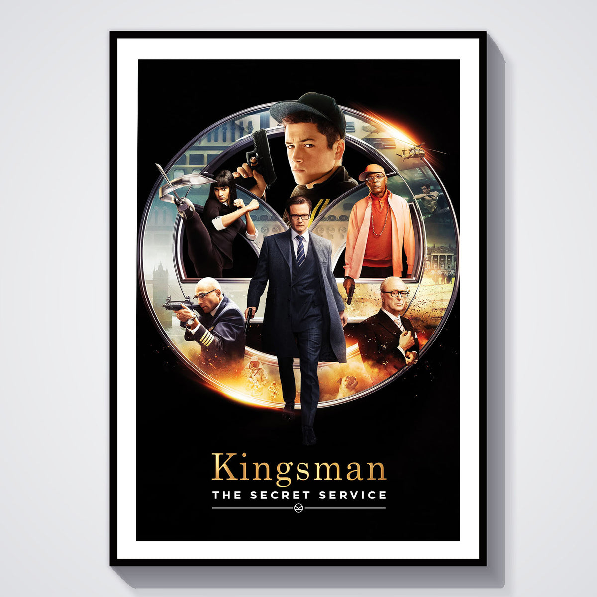 Flex Designs Poster Kingsman The Secret Service 5 x 7" Home Goods - Movie 2015 Movie Poster