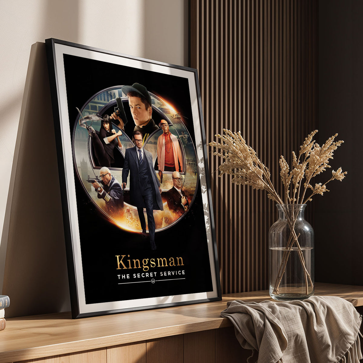 Flex Designs Poster Kingsman The Secret Service 11 x 17" Home Goods - Movie 2015 Movie Poster