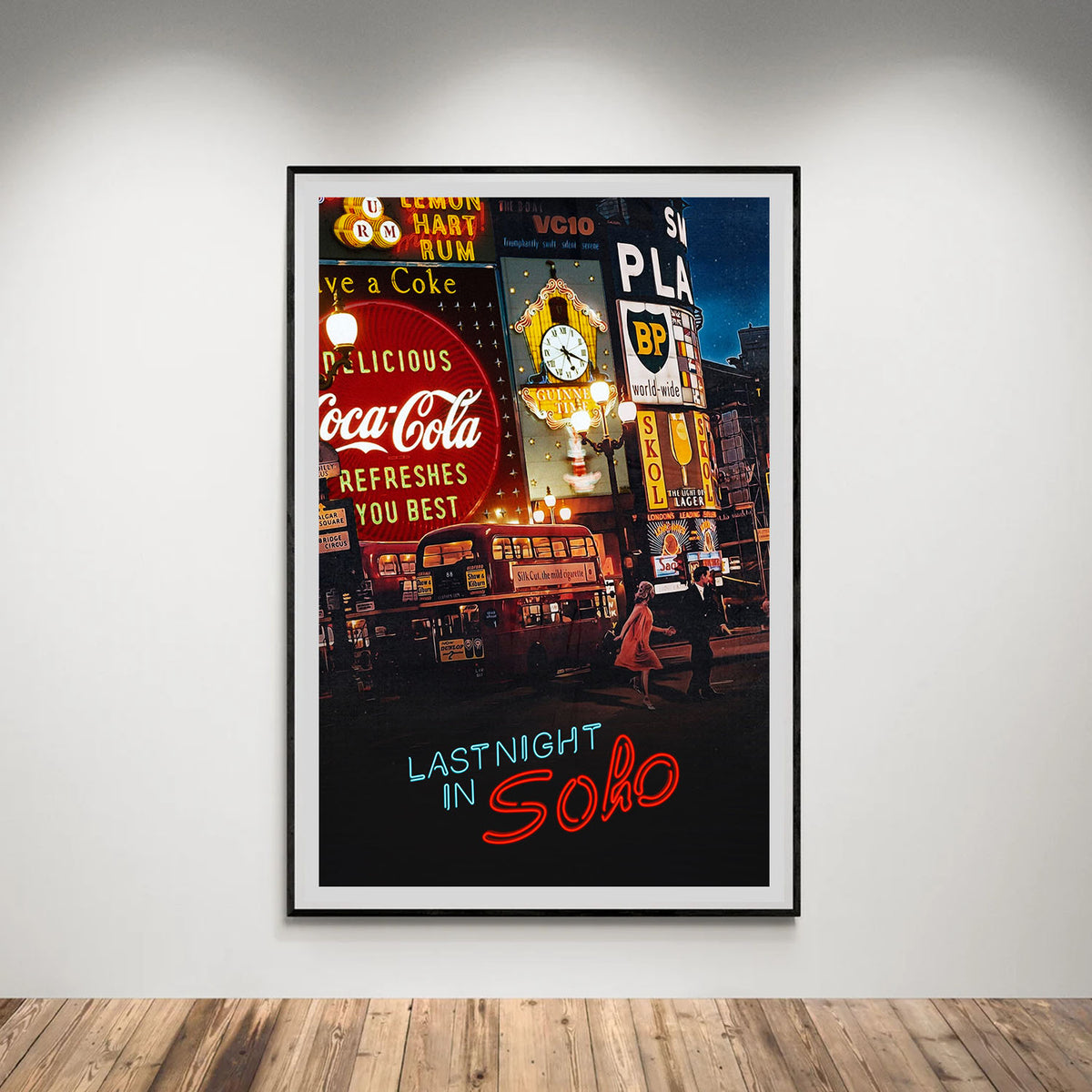 Flex Designs Poster Last Night in Soho 5 x 7" Home Goods - Movie 2021 Movie Poster