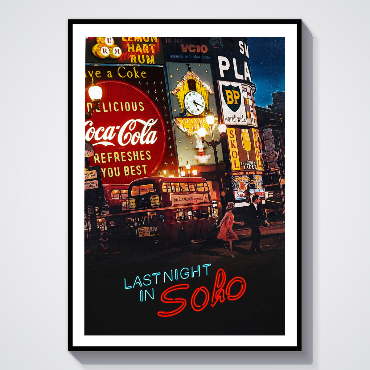 Flex Designs Poster Last Night in Soho 5 x 7" Home Goods - Movie 2021 Movie Poster