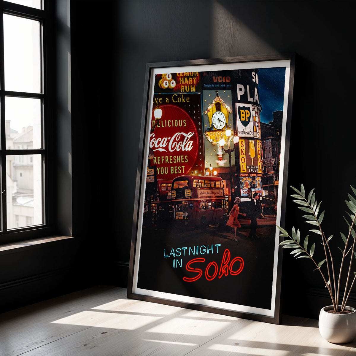 Flex Designs Poster Last Night in Soho 5 x 7" Home Goods - Movie 2021 Movie Poster