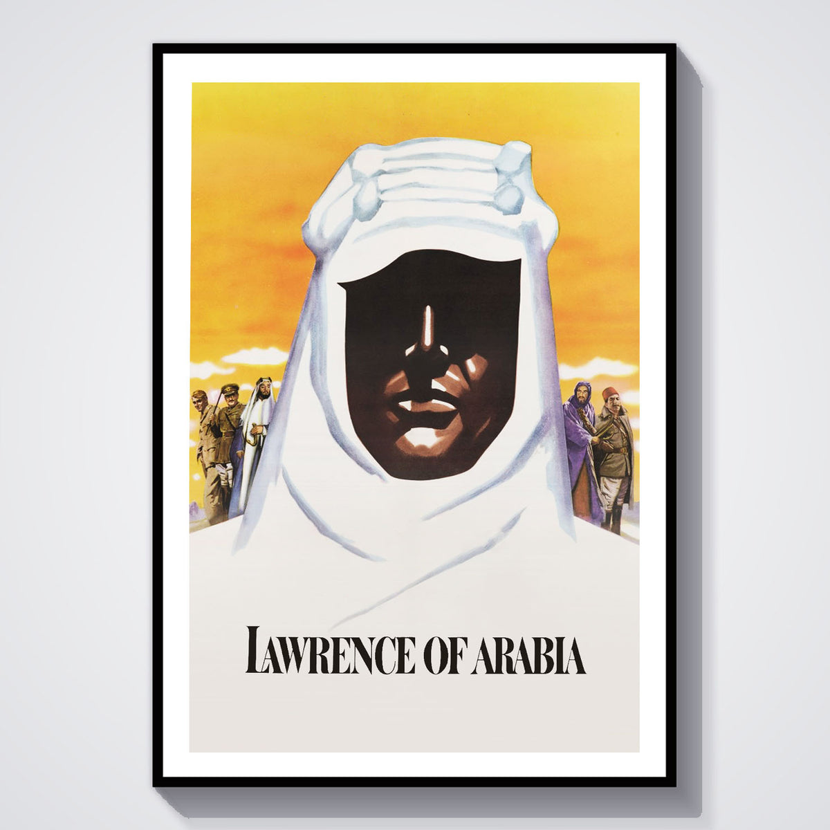 Flex Designs Poster Lawrence of Arabia Cinematic 5 x 7" Home Goods - Movie 1962 Movie Poster