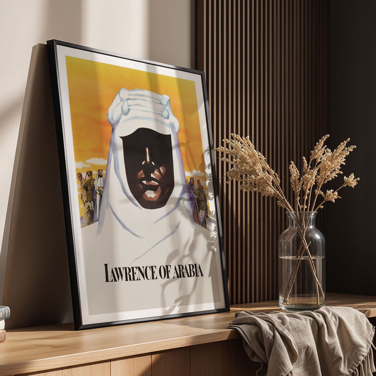Flex Designs Poster Lawrence of Arabia Cinematic 11 x 17" Home Goods - Movie 1962 Movie Poster