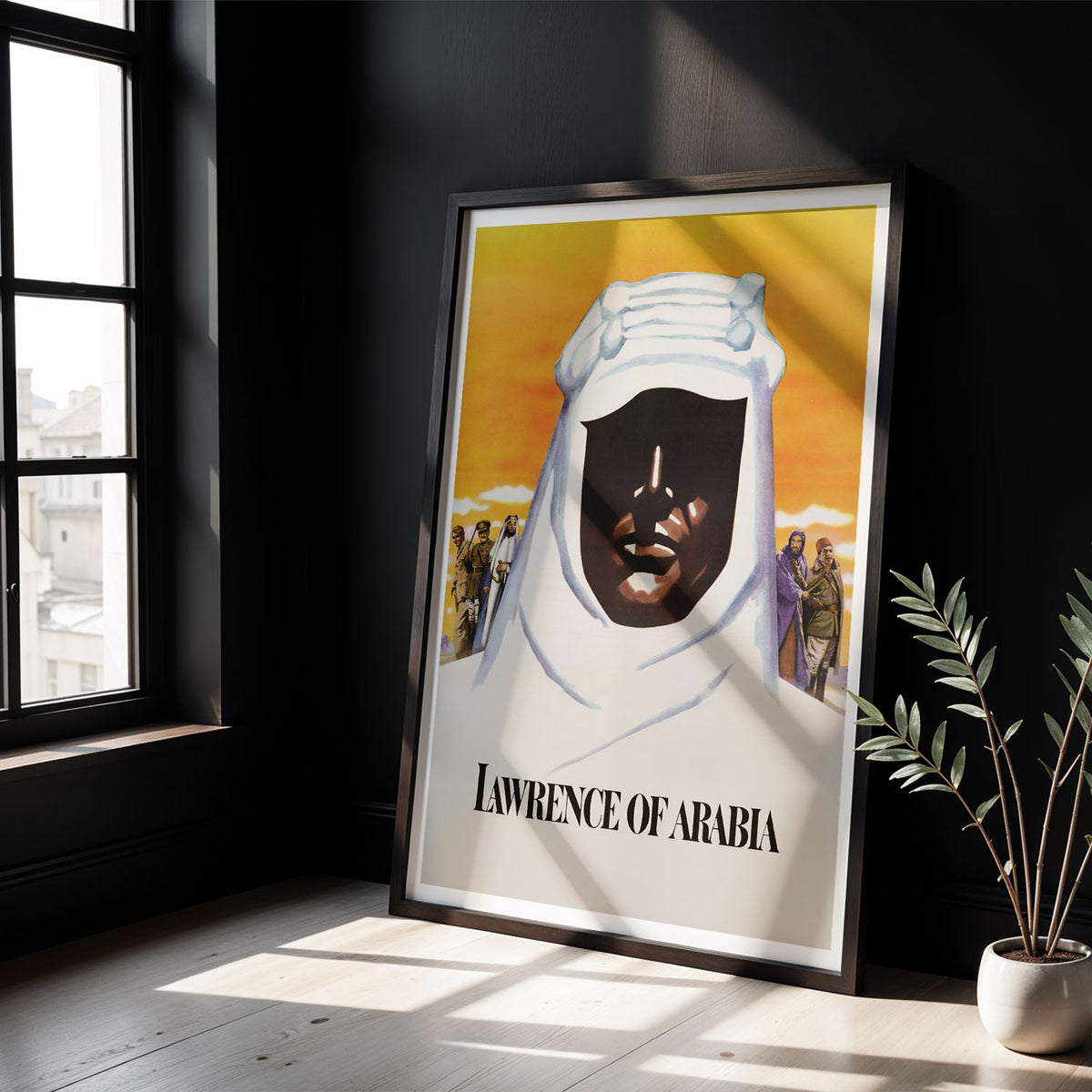 Flex Designs Poster Lawrence of Arabia Cinematic 5 x 7" Home Goods - Movie 1962 Movie Poster