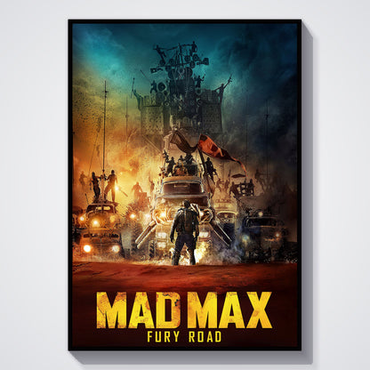 Flex Designs Poster Mad Max Fury Road Cinematic 11 x 17" Home Goods - Movie 2015 Movie Poster