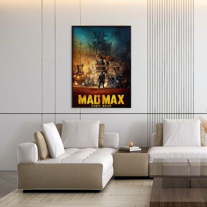 Flex Designs Poster Mad Max Fury Road Cinematic 11 x 17" Home Goods - Movie 2015 Movie Poster