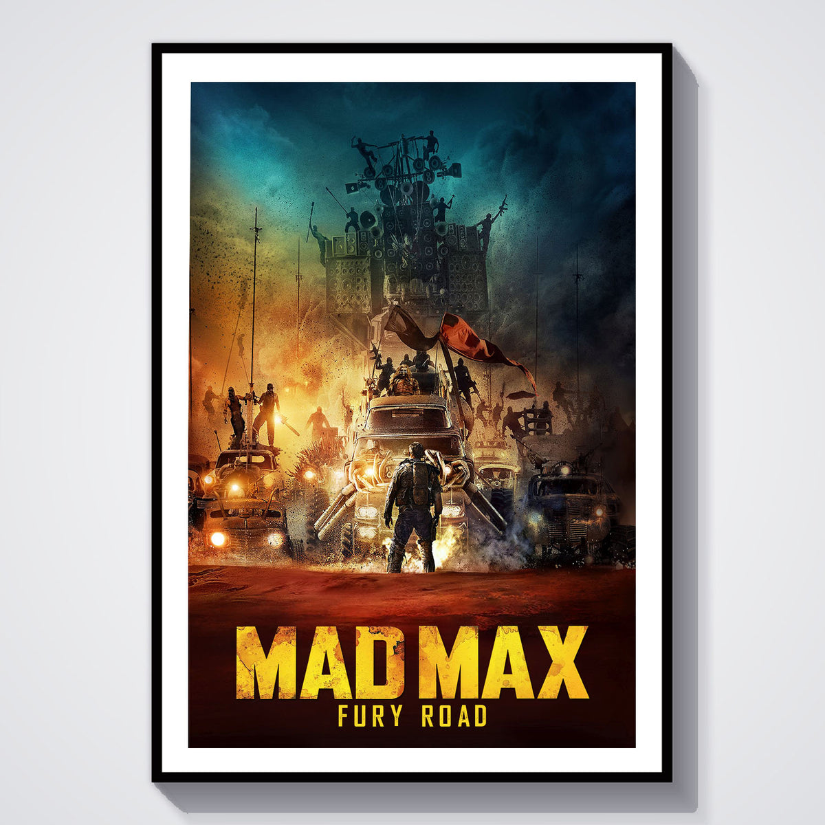 Flex Designs Poster Mad Max Fury Road Cinematic 5 x 7" Home Goods - Movie 2015 Movie Poster