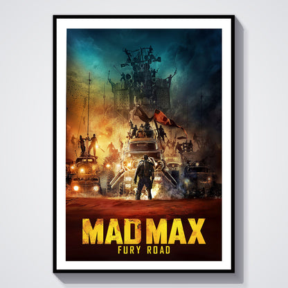 Flex Designs Poster Mad Max Fury Road Cinematic 5 x 7" Home Goods - Movie 2015 Movie Poster