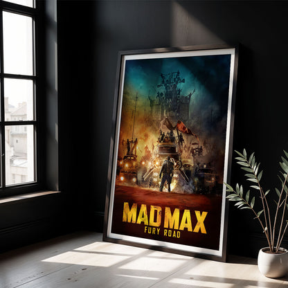 Flex Designs Poster Mad Max Fury Road Cinematic 5 x 7" Home Goods - Movie 2015 Movie Poster