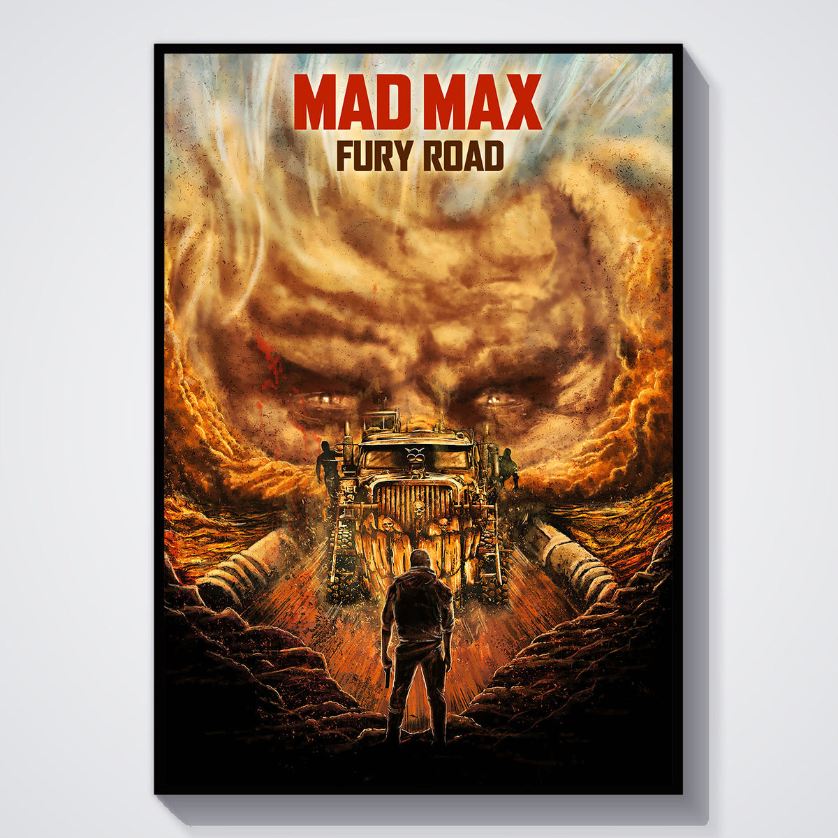 Flex Designs Poster Mad Max Fury Road Sketch 11 x 17" Home Goods - Movie 2015 Movie Poster