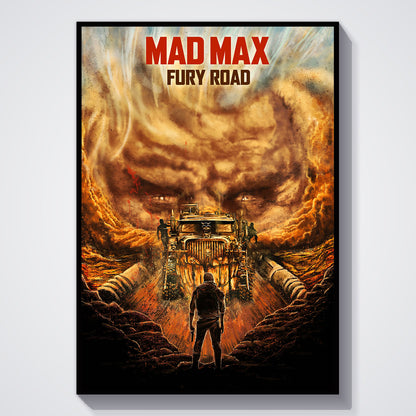 Flex Designs Poster Mad Max Fury Road Sketch 11 x 17" Home Goods - Movie 2015 Movie Poster