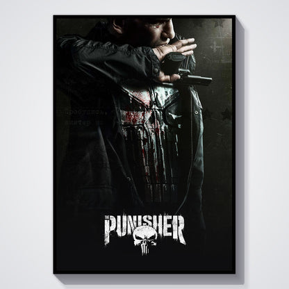 Flex Designs Poster Marvels The Punisher Cover 11 x 17" Home Goods - TV Show 2017 TV Show Poster
