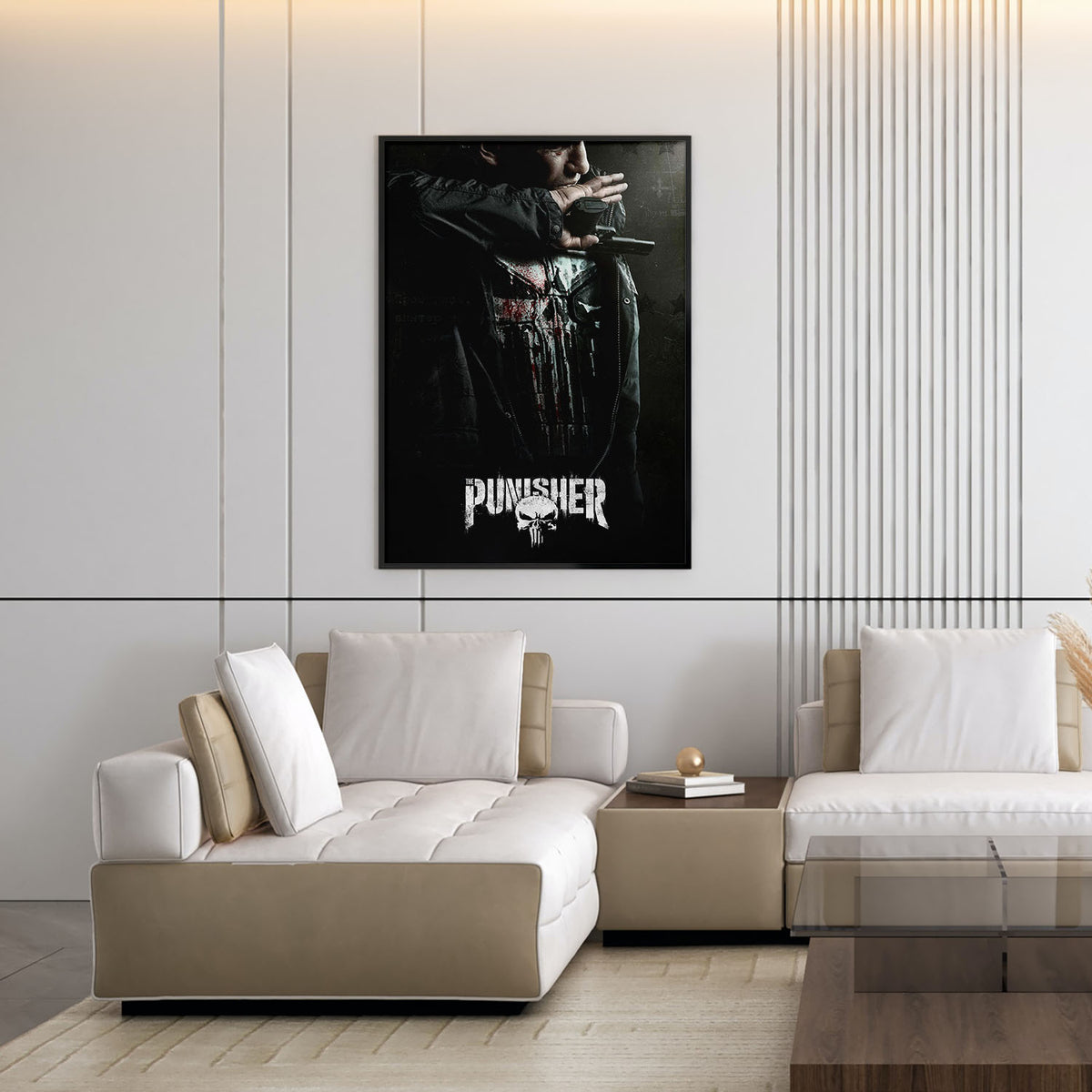 Flex Designs Poster Marvels The Punisher Cover 11 x 17" Home Goods - TV Show 2017 TV Show Poster