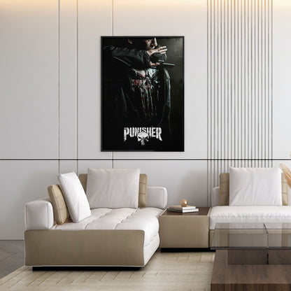 Flex Designs Poster Marvels The Punisher Cover 11 x 17" Home Goods - TV Show 2017 TV Show Poster
