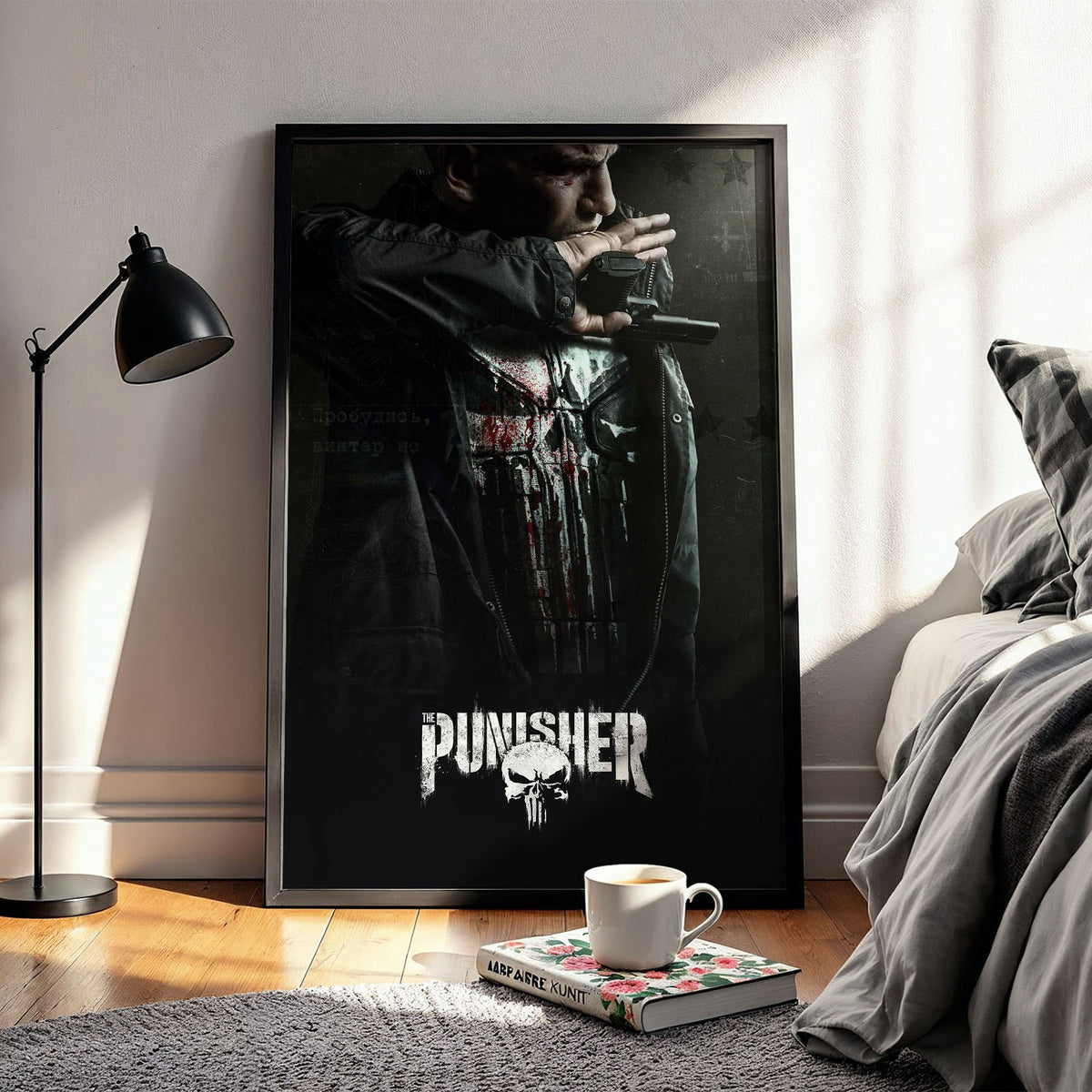 Flex Designs Poster Marvels The Punisher Cover 11 x 17" Home Goods - TV Show 2017 TV Show Poster