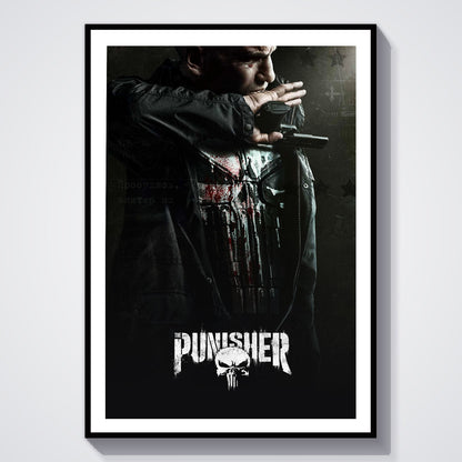 Flex Designs Poster Marvels The Punisher Cover 5 x 7" Home Goods - TV Show 2017 TV Show Poster