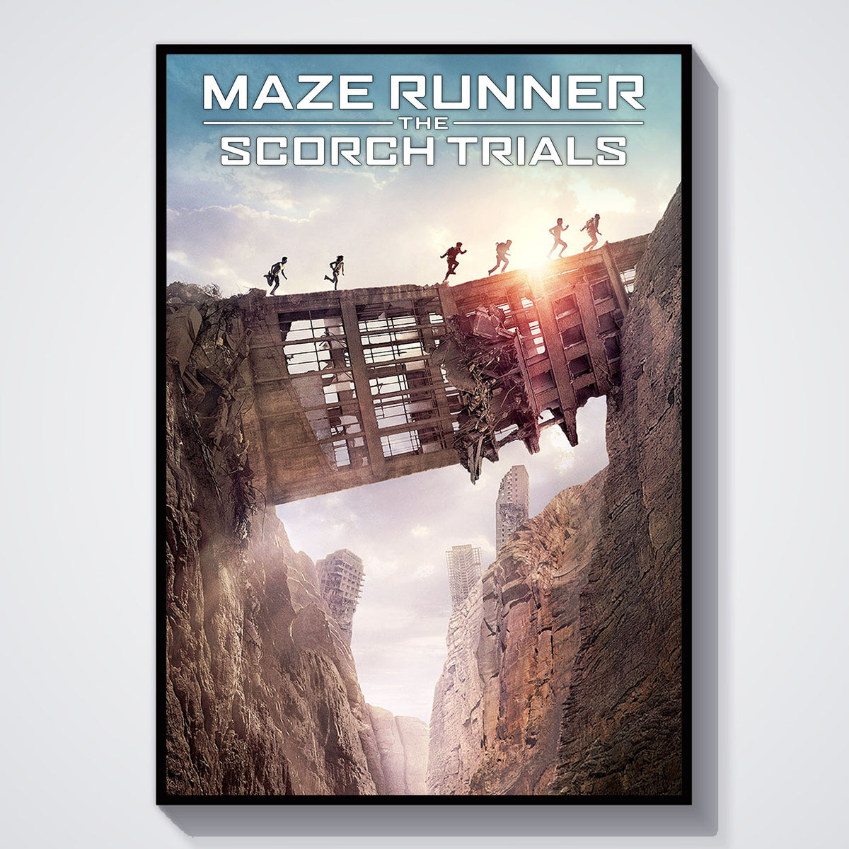 Flex Designs Poster Maze Runner The Scorch Trials 11 x 17" Home Goods - Movie 2015 Movie Poster