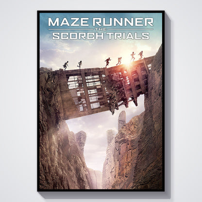 Flex Designs Poster Maze Runner The Scorch Trials 11 x 17" Home Goods - Movie 2015 Movie Poster