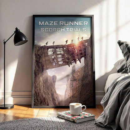 Flex Designs Poster Maze Runner The Scorch Trials 11 x 17" Home Goods - Movie 2015 Movie Poster
