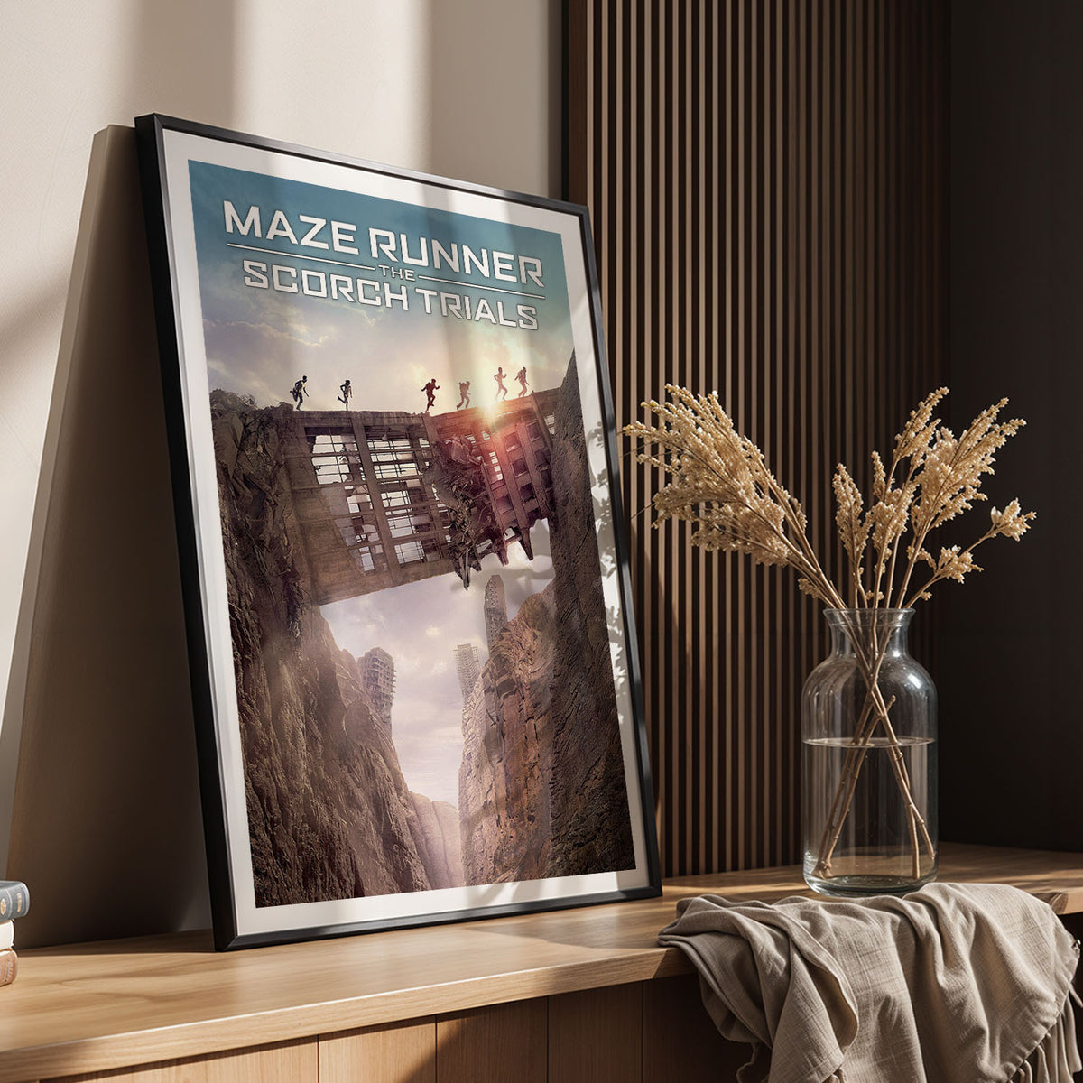 Flex Designs Poster Maze Runner The Scorch Trials 11 x 17" Home Goods - Movie 2015 Movie Poster