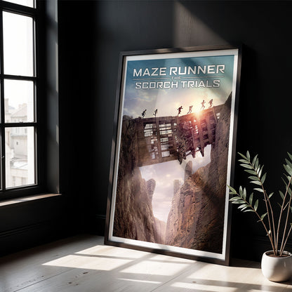 Flex Designs Poster Maze Runner The Scorch Trials 5 x 7" Home Goods - Movie 2015 Movie Poster