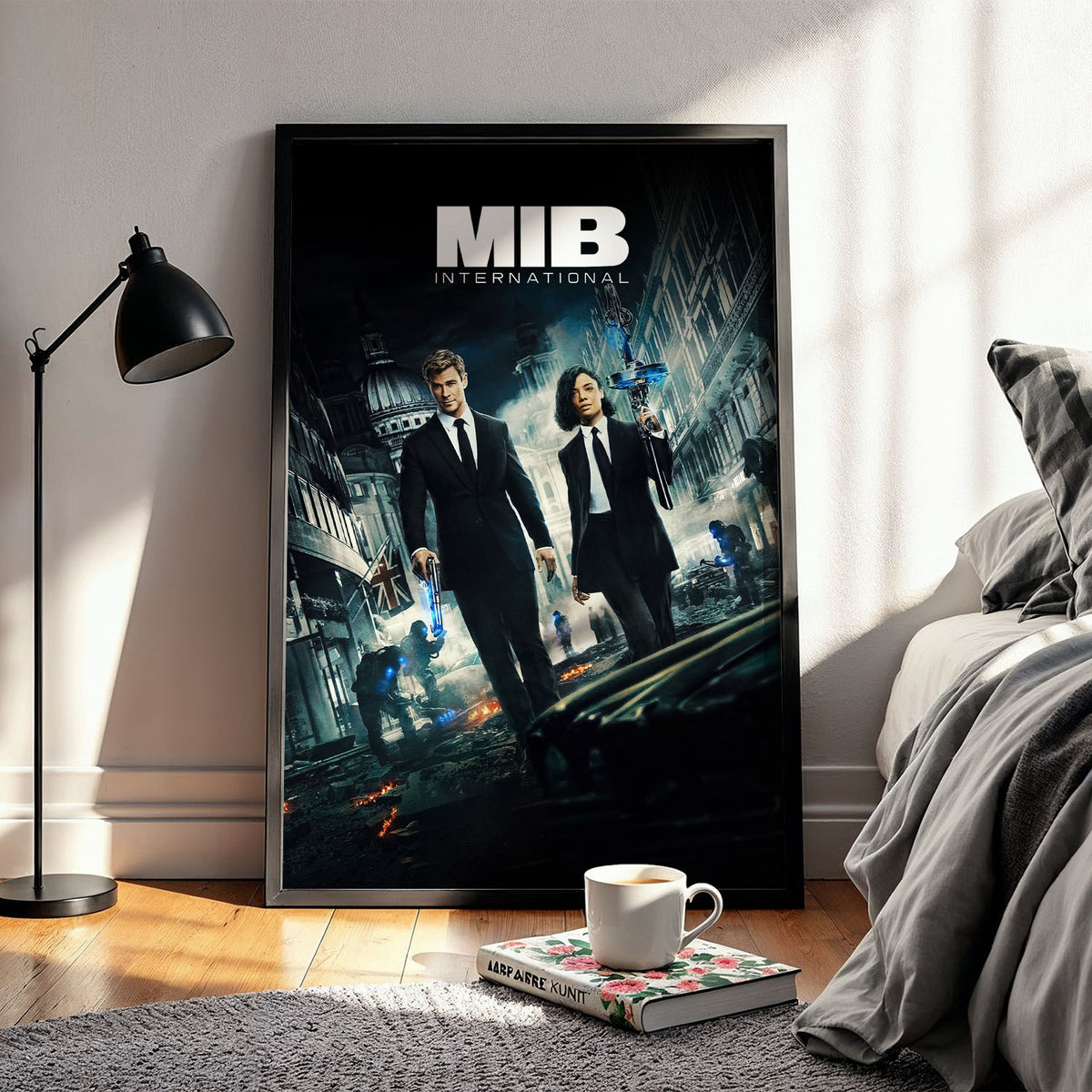 Flex Designs Poster Men in Black- International 11 x 17" Home Goods - Movie 2019 Movie Poster