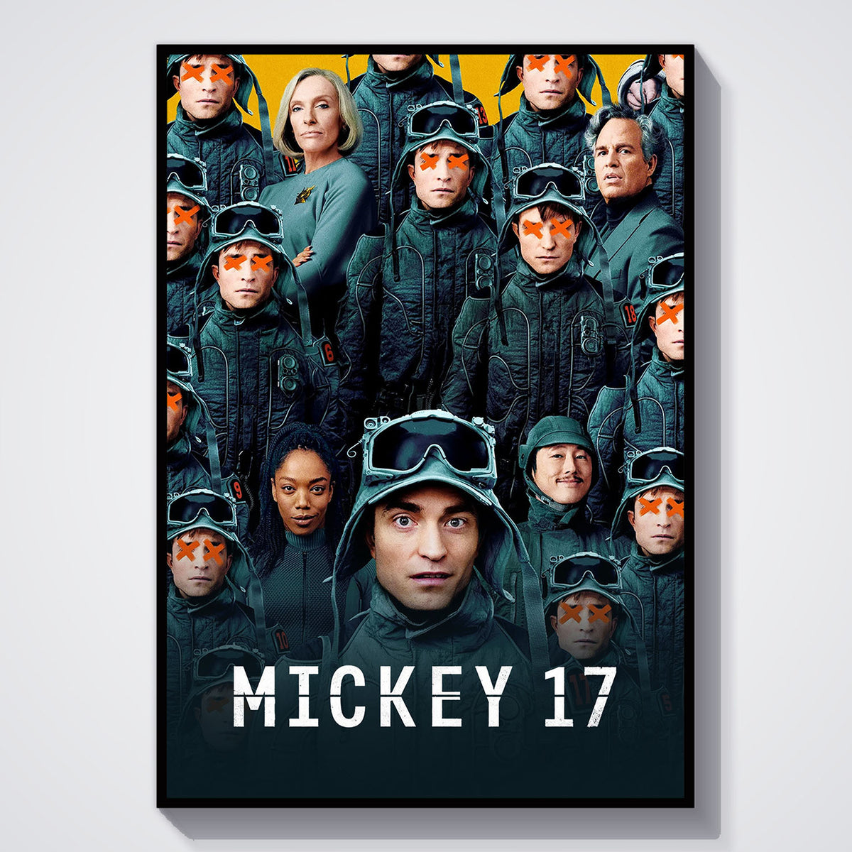 Flex Designs Poster Mickey 17 11 x 17" Home Goods - Movie 2025 Movie Poster
