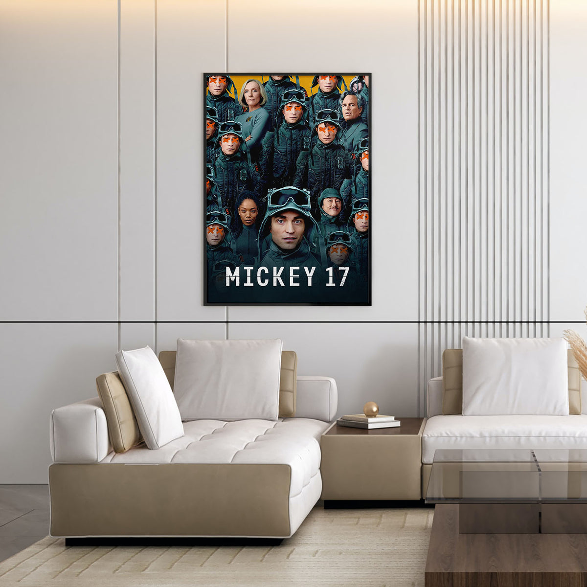 Flex Designs Poster Mickey 17 11 x 17" Home Goods - Movie 2025 Movie Poster