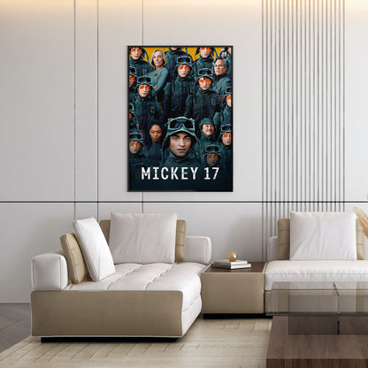 Flex Designs Poster Mickey 17 11 x 17" Home Goods - Movie 2025 Movie Poster