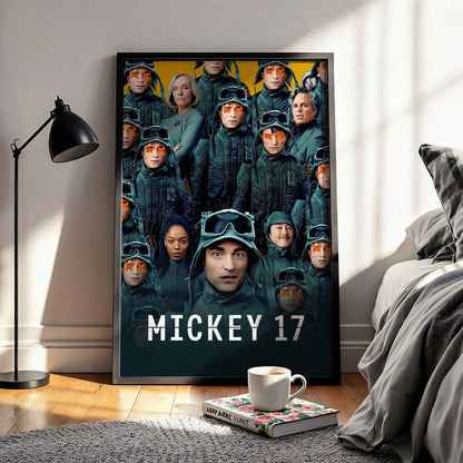 Flex Designs Poster Mickey 17 11 x 17" Home Goods - Movie 2025 Movie Poster