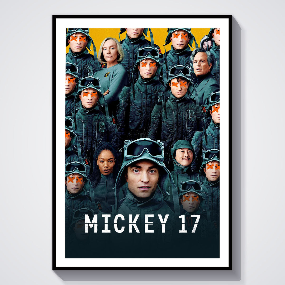 Flex Designs Poster Mickey 17 5 x 7" Home Goods - Movie 2025 Movie Poster