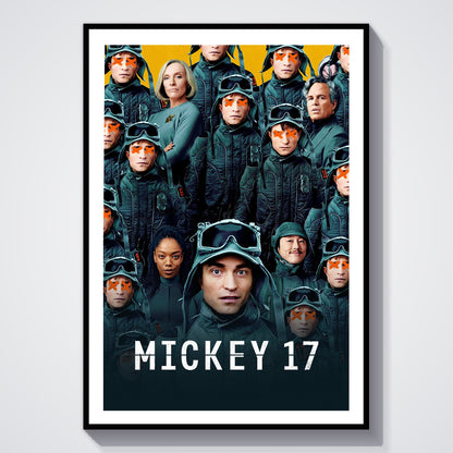 Flex Designs Poster Mickey 17 5 x 7" Home Goods - Movie 2025 Movie Poster
