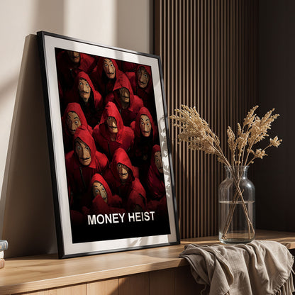 Flex Designs Poster Money Heist 11 x 17" Home Goods - TV Show 2017 TV Show Poster