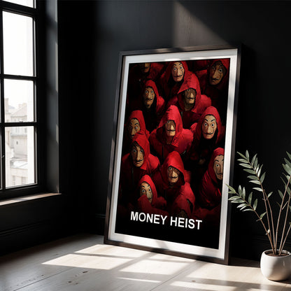 Flex Designs Poster Money Heist 5 x 7" Home Goods - TV Show 2017 TV Show Poster