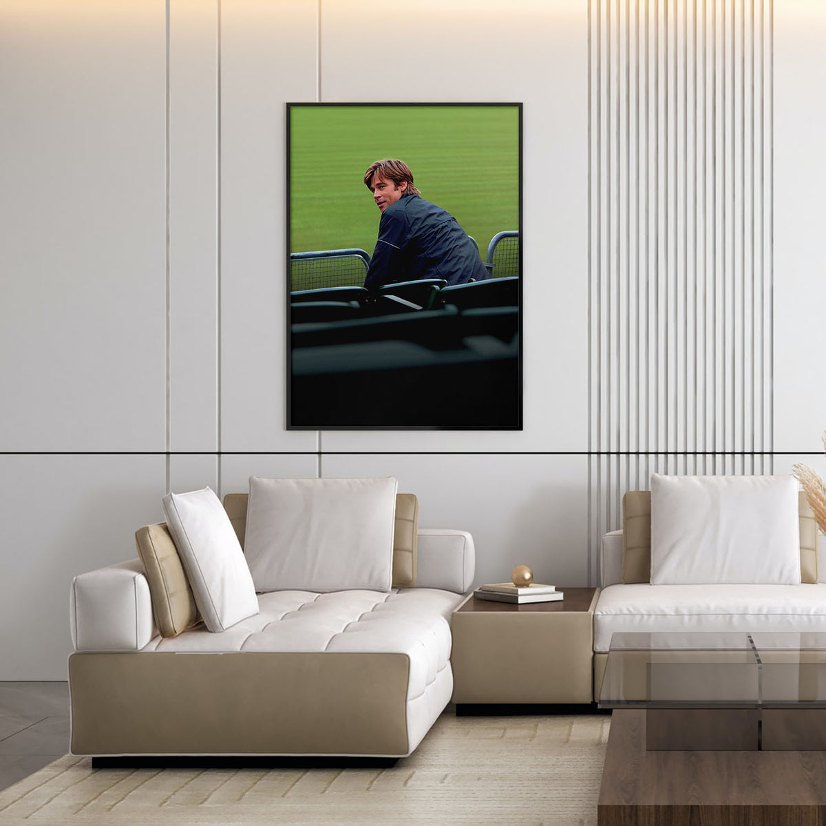 Flex Designs Poster Moneyball Textless 11 x 17" Home Goods - Movie 2011 Movie Poster