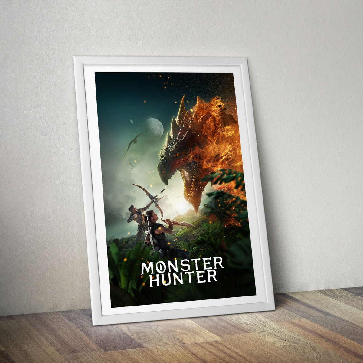 Flex Designs Poster Monster Hunter 5 x 7" Home Goods - Movie 2020 Movie Poster