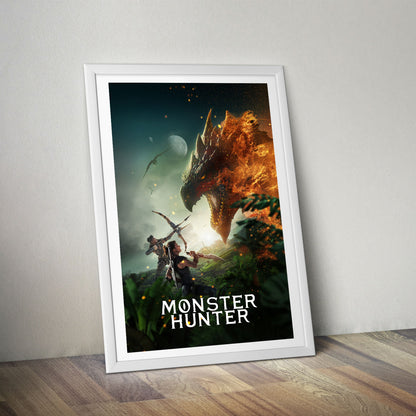 Flex Designs Poster Monster Hunter 5 x 7" Home Goods - Movie 2020 Movie Poster